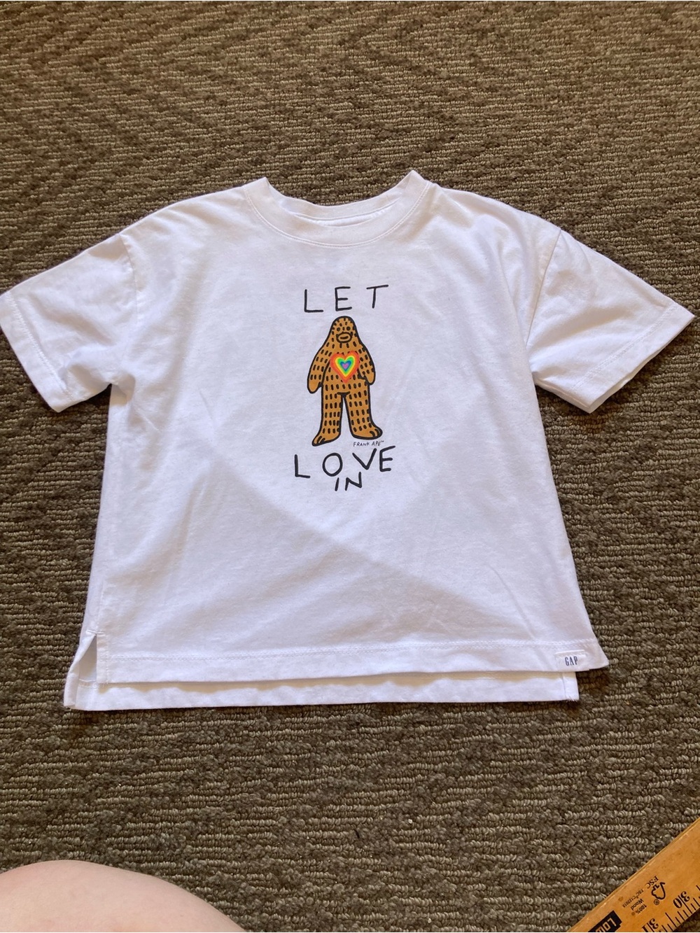 Baby Gap x Frank Ape Let Love In size 4 - Picture 1 of 7